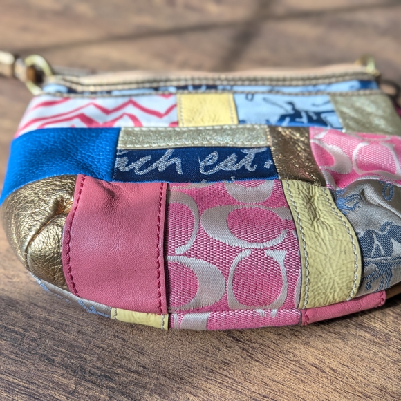 Coach Multicolor Patchwork Crossbody Bag - Picture 10 of 10